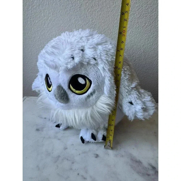SQUISHABLE Harry Potter Snow Owl Hedwig 8” White Stuffed Animal Plush - Picture 7 of 8